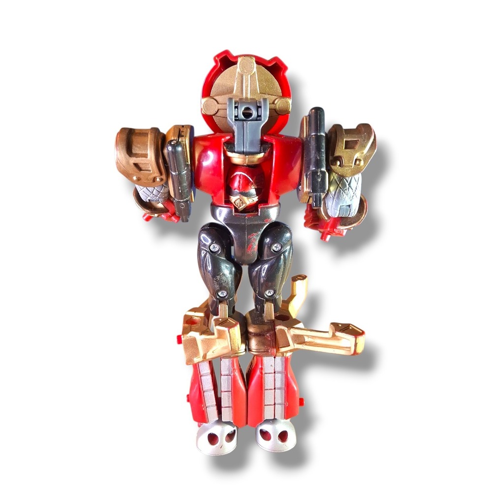 VTG 2002 Power Rangers Ninja Storm Crimson Thunder Triple Zord Mighty Morphin - Picture 7 of 8